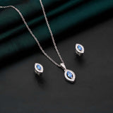 Glimmering Silver Essence 92.5 Sterling silver Chain with Pendent Ivanah Silver