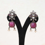 925 Silver Oxidized Dangler 92.5 Sterling Silver - Ivanah Silver