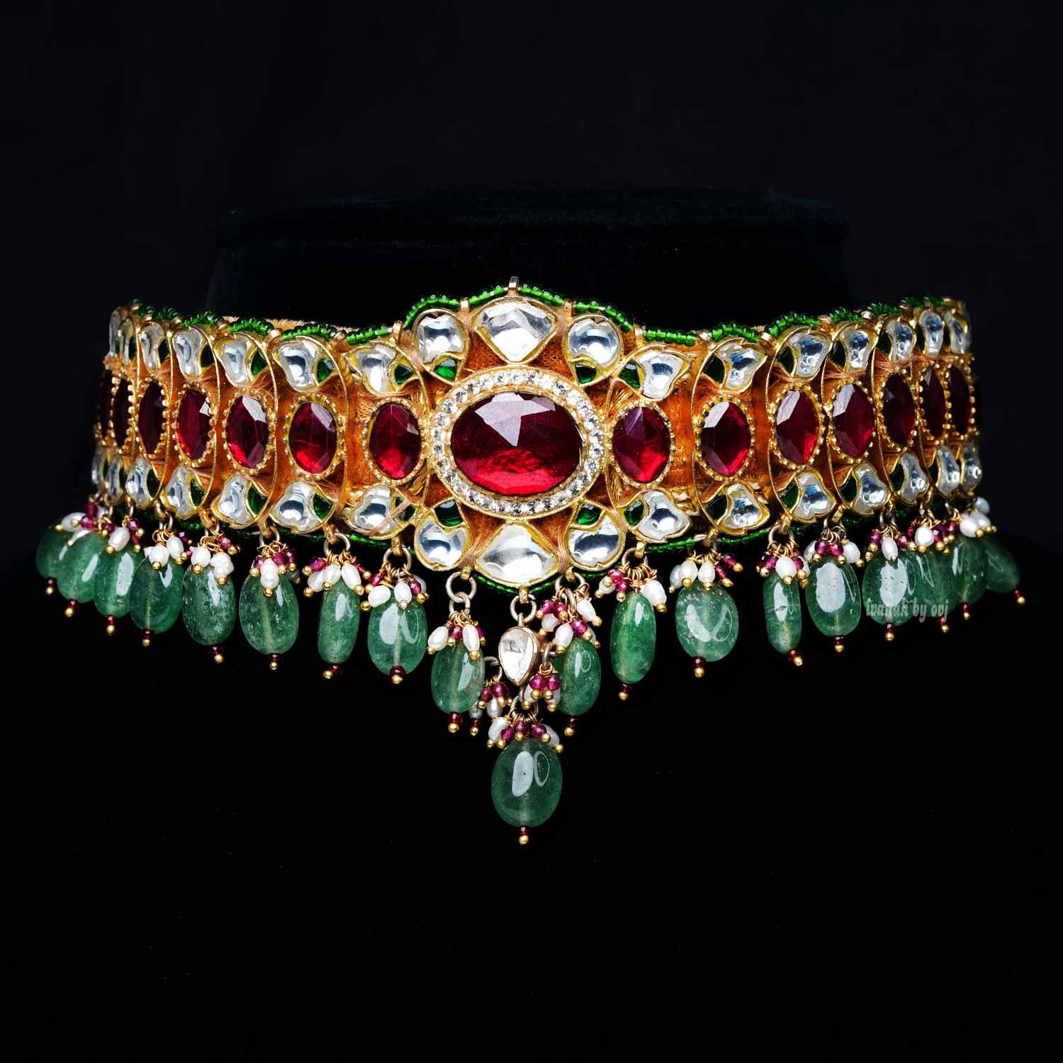 Royal Padmavaat Choker - Ivanah Silver