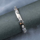 Swarovski floral Silver bracelet - Ivanah Silver