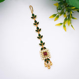 Shining Kundan Maangtikka - Ivanah Silver