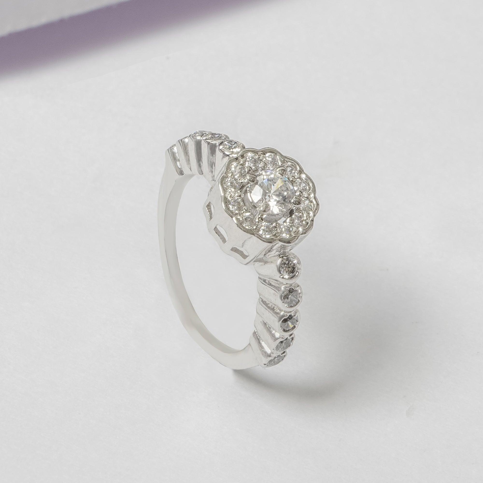 Lustre Stone Ring - Ivanah Silver