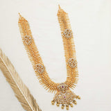 Hamsa Bridal Long Necklace - Ivanah Silver
