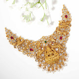 Moissanite Lakshmi Necklace - Ivanah Silver