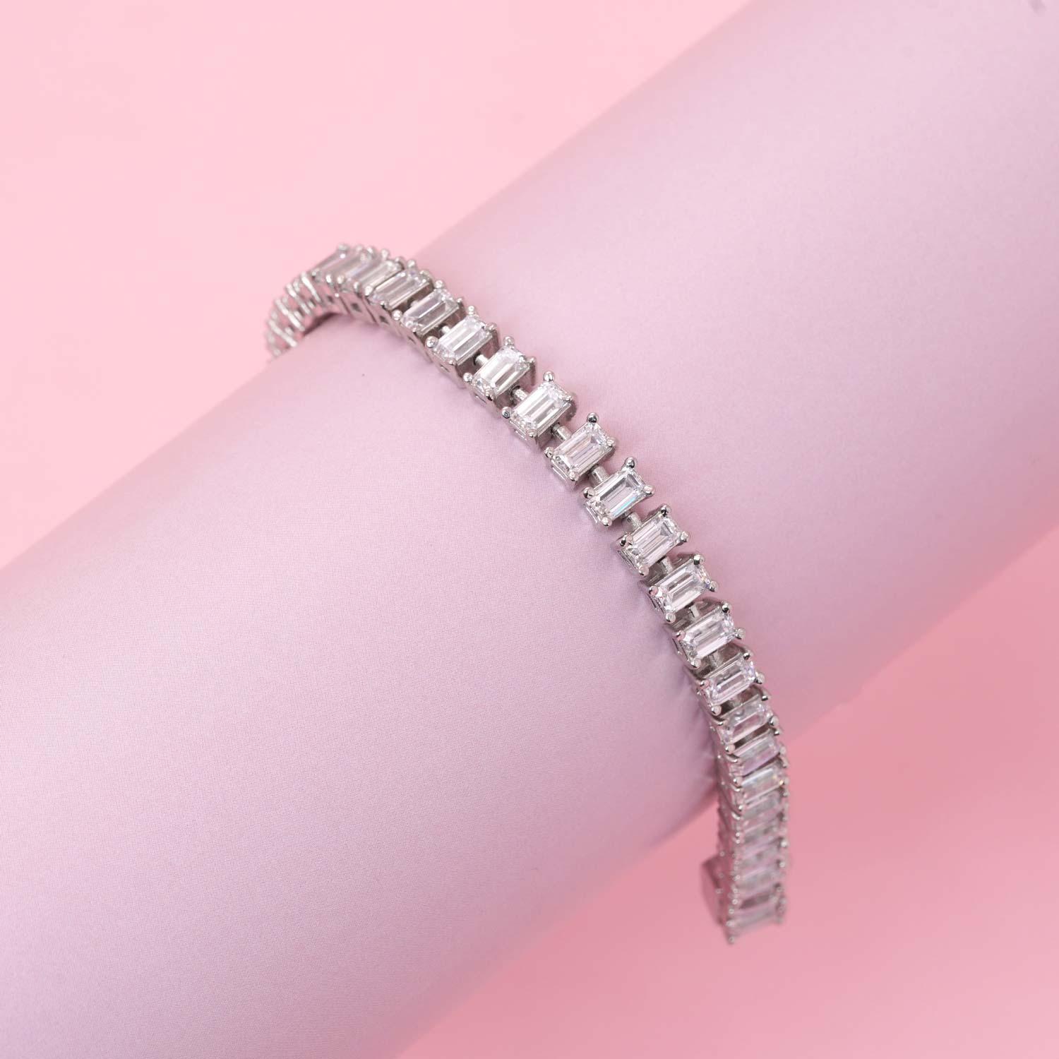 Swarovski bracelet - Ivanah Silver