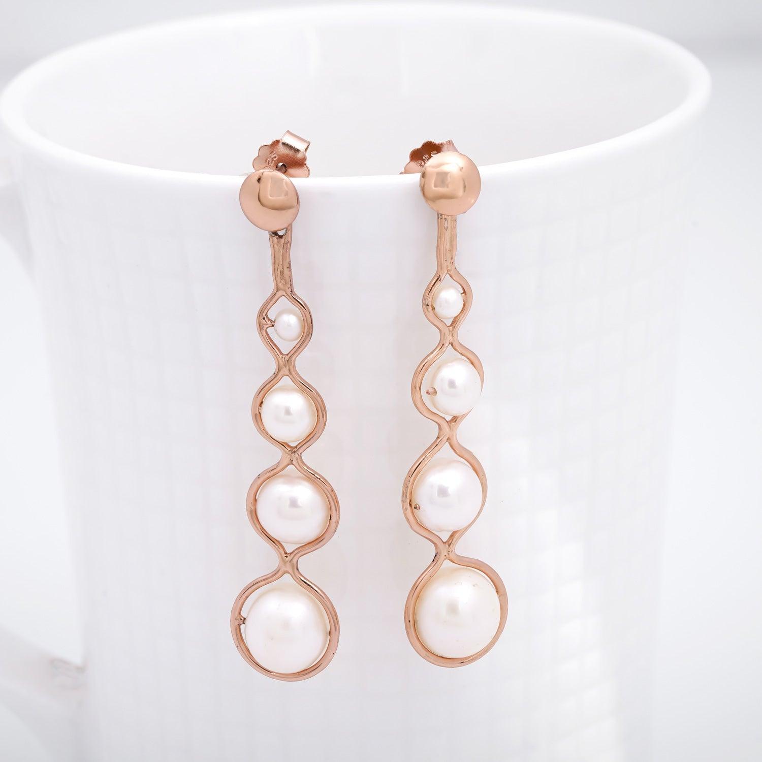 Pearl Dangler - Ivanah Silver