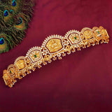 Gold Polish lakshmi Oddiyanam - Ivanah Silver