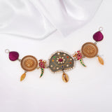 Designer Stone Kundan Choker - Ivanah Silver
