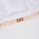 Floral Pearl Choker - Ivanah Silver