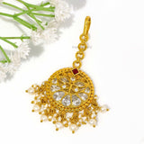 Mini Stone Maangtikka - Ivanah Silver
