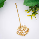 Artistry Kundan Maangtikka - Ivanah Silver