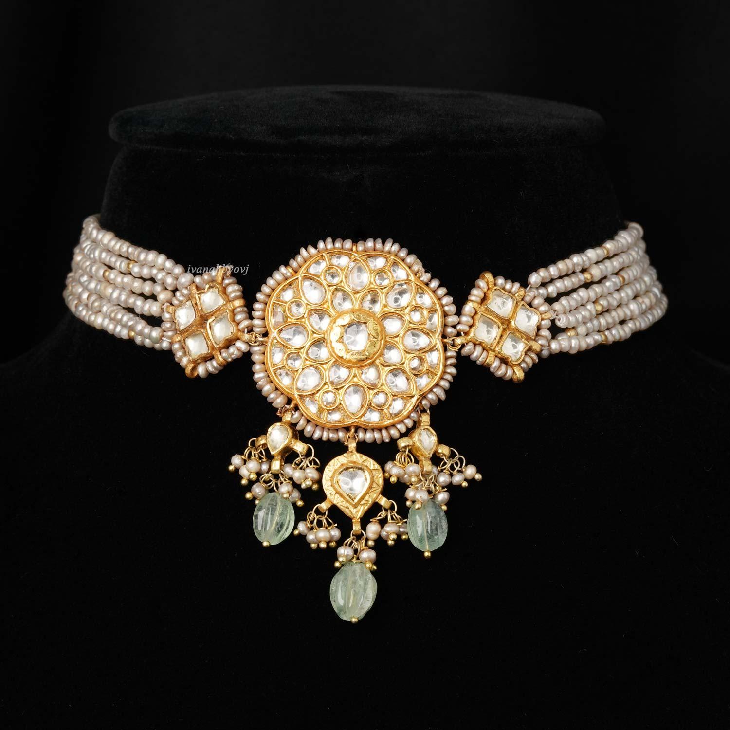 Mini Moissanite Choker - Ivanah Silver