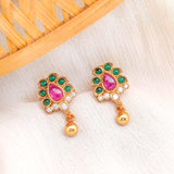 Elegant drop Stud - Ivanah Silver