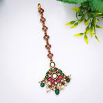 Gorgeous Kundan Maangtikka - Ivanah Silver