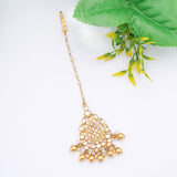 Lavishing Kundan Maangtikka - Ivanah Silver