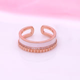 Tiny Classic Marble 92.5 Sterling Silver Ring - Ivanah Silver