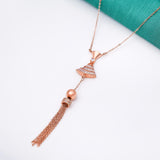 Ball Drop Pendant Chain - Ivanah Silver