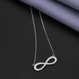 Stylish Designer and Delicate Infinity 92.5 Sterling Silver Chain - Ivanah Silver