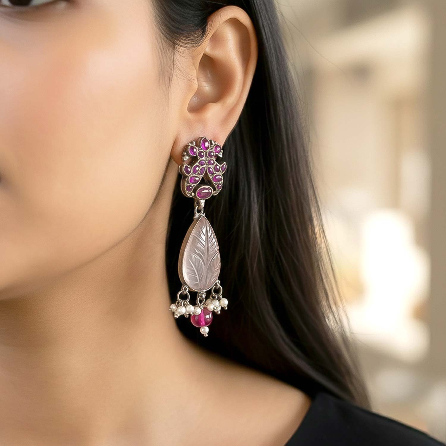 92.5 Silver Purple Beauty Ivanah Silver