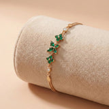 92.5 SilverNature-Inspired Rose Gold Butterfly Bracelet Ivanah Silver