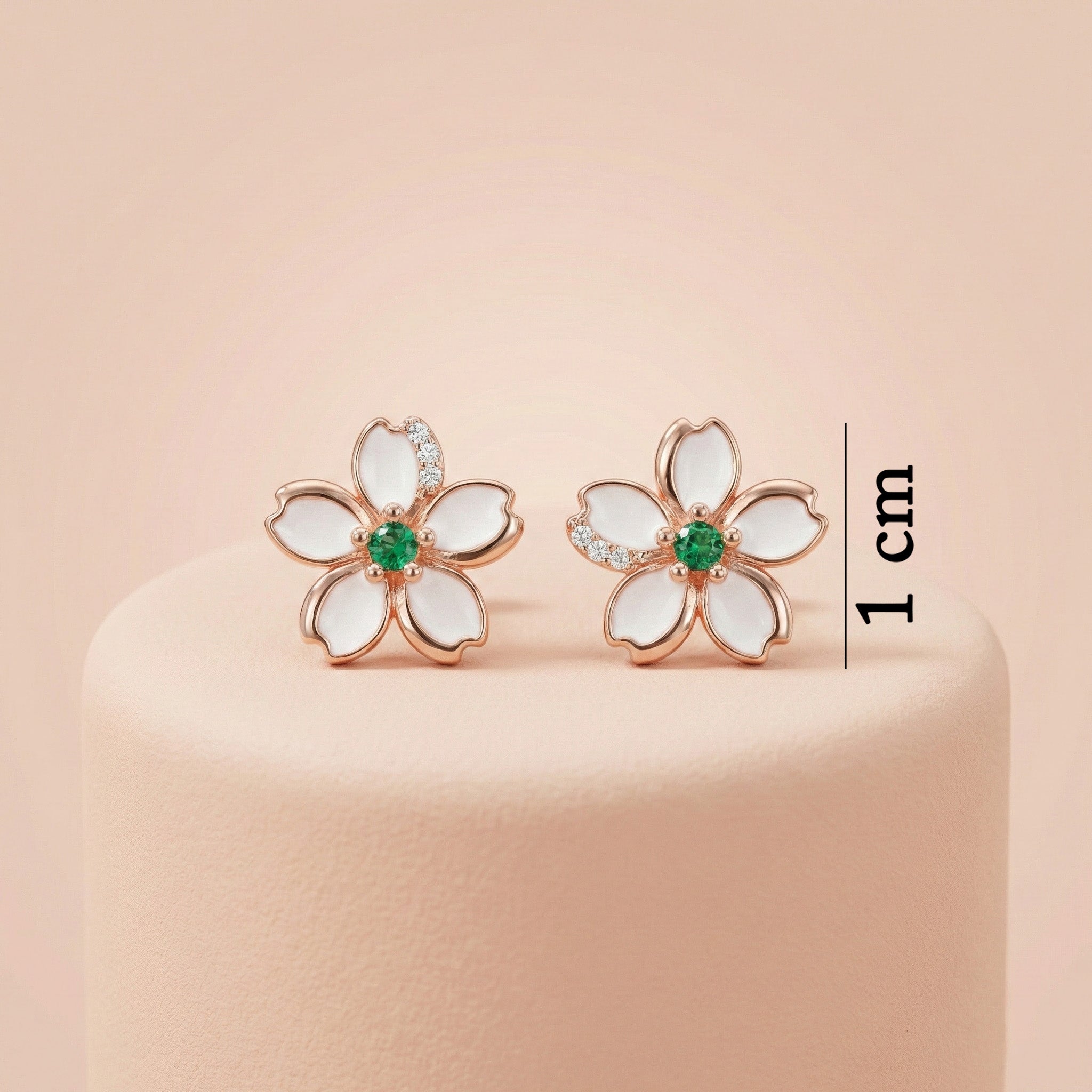 92.5 The Sakura Blossom Stud Ivanah Silver