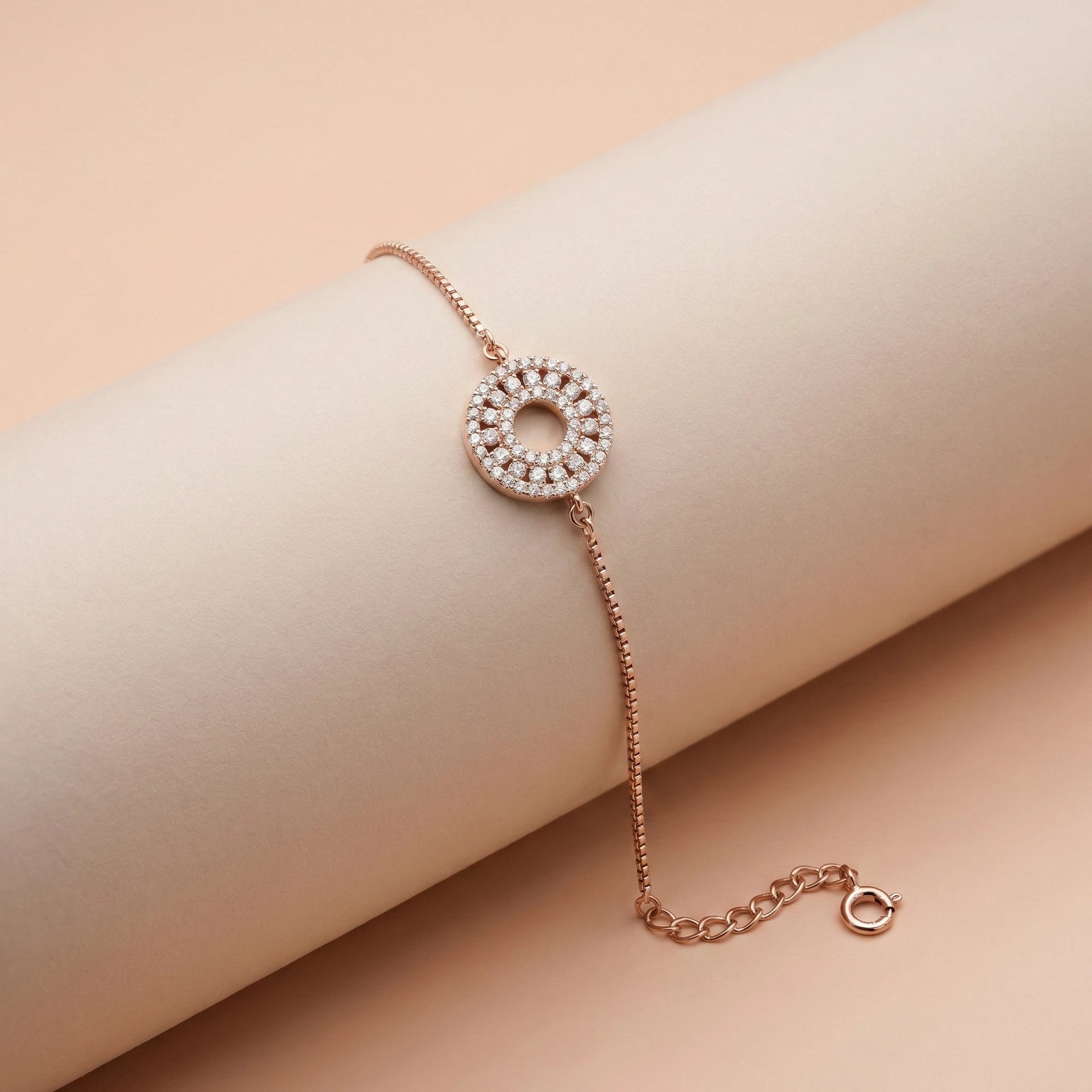 Circle of Eternity Bracelet Ivanah Silver