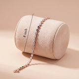 Ombré Hues Tennis Bracelet Ivanah Silver