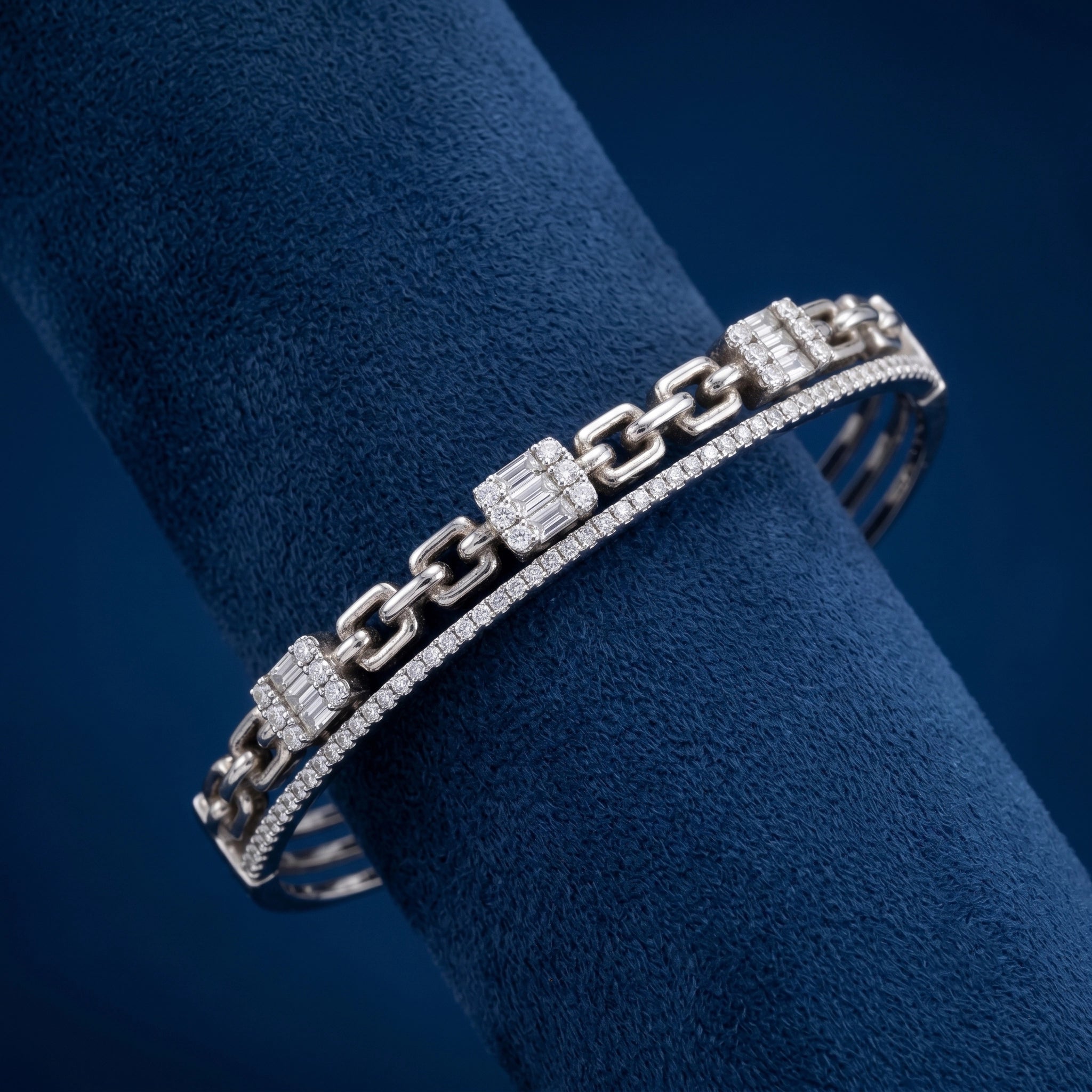 Cuff Bracelet Ivanah Silver