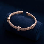 92.5 Sterling Silver Inifinty Braided Bracelet Ivanah Silver
