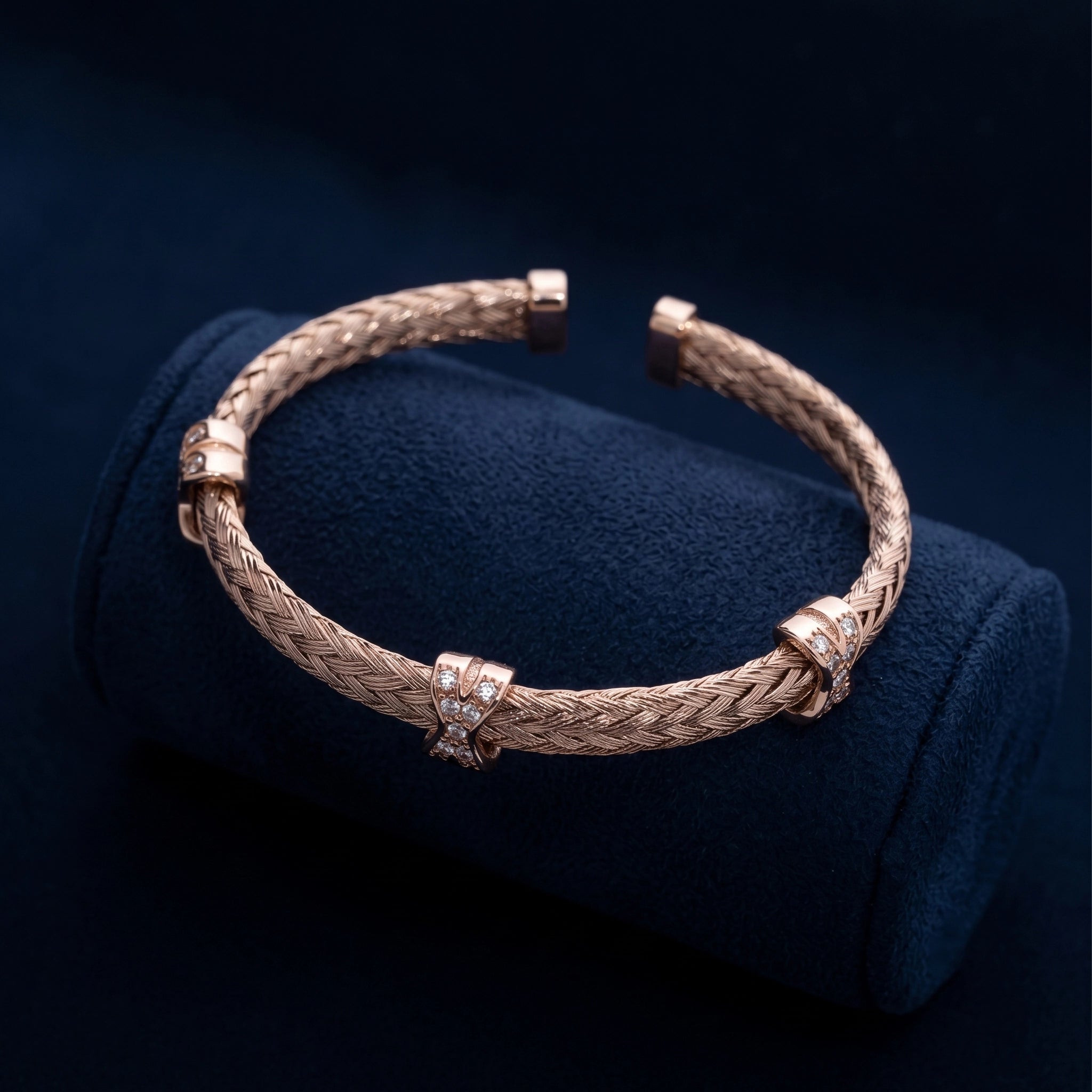 92.5 Sterling Silver Inifinty Braided Bracelet Ivanah Silver