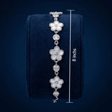 MOP Sleek Bracelet Ivanah Silver