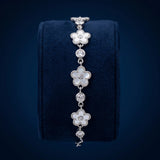 MOP Sleek Bracelet Ivanah Silver