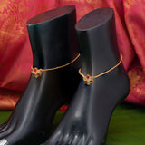 92.5 Silver Flower Anklet