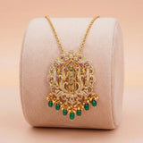 92.5 Gold-Plated Silver Lord Rama Temple Pendant Ivanah Silver