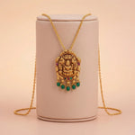 92.5 Antique Silver Lakshmi Temple Pendant Ivanah Silver