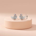92.5 Silver Graceful Swan Stud Ivanah Silver