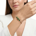 92.5 SilverNature-Inspired Rose Gold Butterfly Bracelet Ivanah Silver
