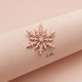 92.5 Sterling Silver Rose Gold Plated Snowflake Pendant Ivanah Silver