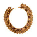 92.5 Silver Gold Plated Antique Lakshmi Kasu Mala Coin Necklace Ivanah Silver