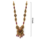 92.5 Silver Gold Plated Antique Peacock Necklace Ivanah Silver