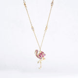 Silver Flamingo Chain - Ivanah Silver