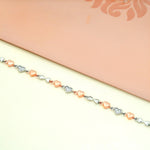 92.5 Sterling Silver Adaroble Heart Bracelet - Ivanah Silver
