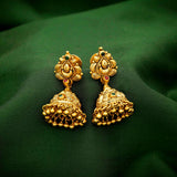 92.5 Silver Classic Jhumkas With Gold Polish