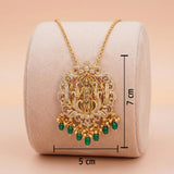 92.5 Gold-Plated Silver Lord Rama Temple Pendant Ivanah Silver