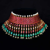 Kundan Choker - Ivanah Silver