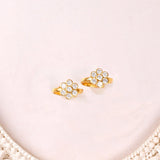 Gold Polish Toe Rings - Ivanah Silver