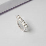 Silver Swarovski Ring - Ivanah Silver