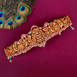 Gold Polish Bridal lakshmi Oddiyanam - Ivanah Silver