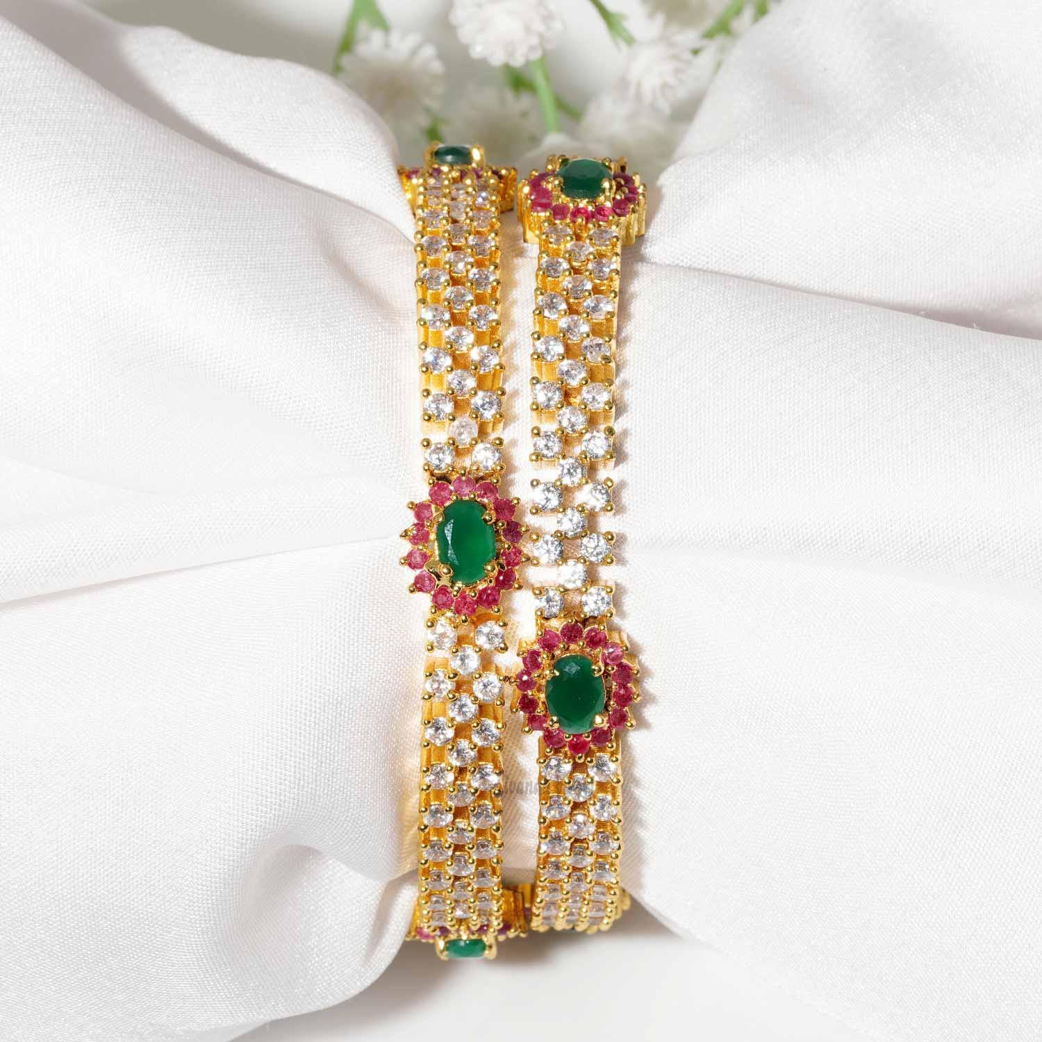 Traditional Cz Bangles