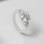 Silver Solitaire Ring - Ivanah Silver